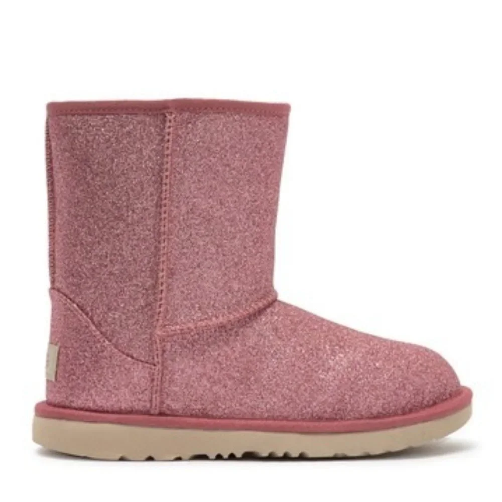 NEW UGG Classic II Glitter Big‎ Kids Boot